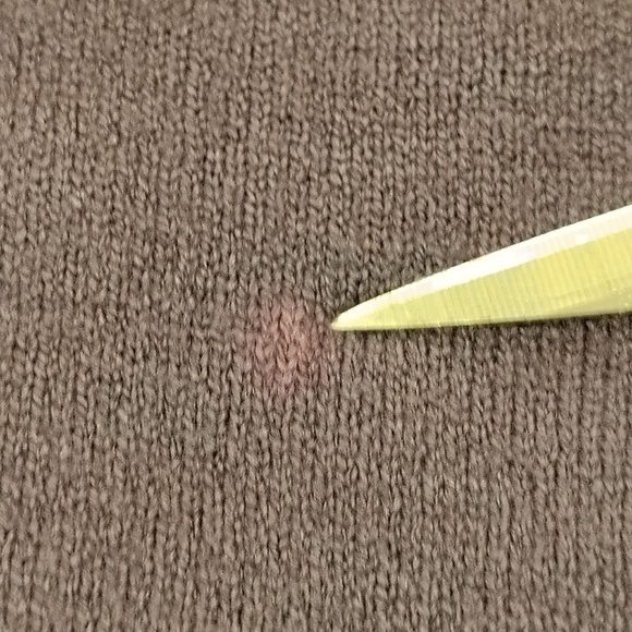 Women's Sweater Size S/M Purple 3/4 Sleeve V Neck Knit Oversized Comfy - Picture 6 of 8